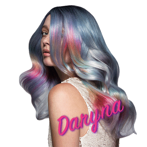 good hair day love Sticker by Daryna Barykina