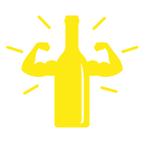 GutsAndGlorious giphyupload design yellow brand Sticker