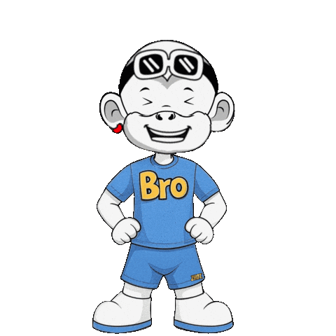 Bro Bromance Sticker by Zhot