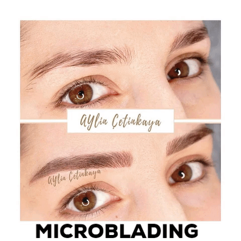 eyebrows microblading GIF