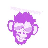 drunk party Sticker by turnupmonkey