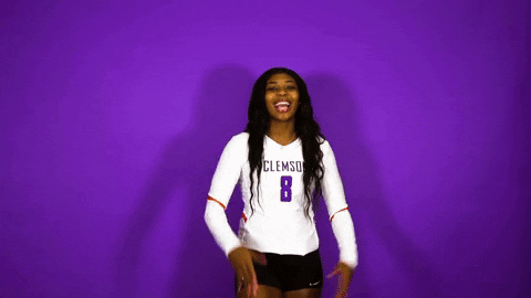 Clemsonvb Championshipbehavior GIF by Clemson Tigers
