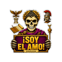 Halloween Skull Sticker