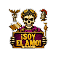 Halloween Skull Sticker
