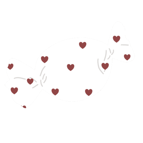 Valentine Candy Sticker