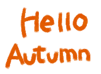 Autumn Sticker by Septem products