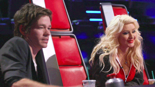 christina aguilera television GIF by The Voice