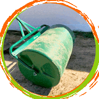 Roller Poly Sticker by Joe