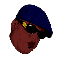 dirtyjokedesign rap hiphop juice biggie Sticker