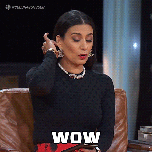 Dragons Den Wow GIF by CBC