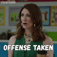 snap offense GIF by Teachers on TV Land