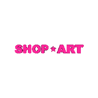 shopart shop art shopart shop art brand shopartonline Sticker