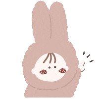 Rabbit あけましておめでとう Sticker
