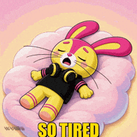 Tired Worn Out GIF by WVRPS