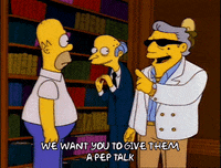 season 3 pep talk GIF