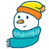 Snow Azul Sticker