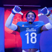 Lets Go Win GIF by SMU Football