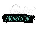 Saturday Morning Guten Morgen Sticker