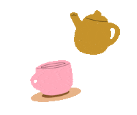 Tea Cha Sticker by Graveto