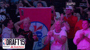 nba draft 2015 sixers GIF by NBA