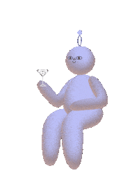 Party Chilling Sticker by melindeer