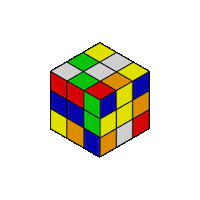 fifthsunlove puzzle insta positivity cube Sticker