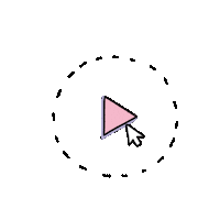 adrianagoram youtube video play click Sticker