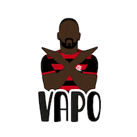 Vapo Sticker by NAÇÃO BRB FLA