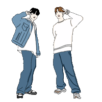 Jihooyuhooid Sticker