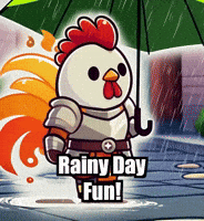 Rain Walk GIF by Zorooster