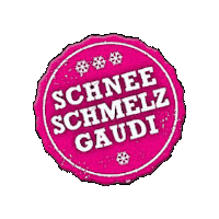 schneeschmelzgaudi tirol schnee inklusion gaudi Sticker