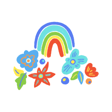 Rainbow Love Sticker