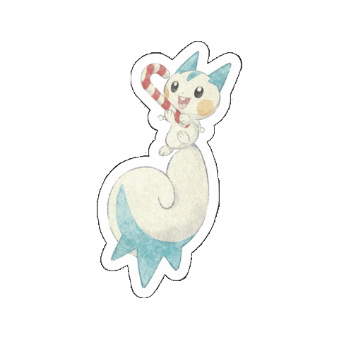 Candy Cane Christmas Sticker by Pokémon