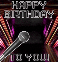 Happy Birthday Cat GIF