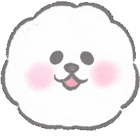 Bichon Mofumofunotami Sticker