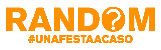 randomparty logorandom Sticker by Random, una festa a caso