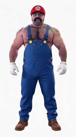 Super Mario Bear GIF by Database數據