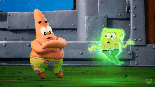Spongebob Squarepants Ghost GIF by Xbox