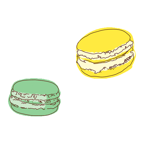 Birzu_duona giphyupload macarons birzu duona Sticker