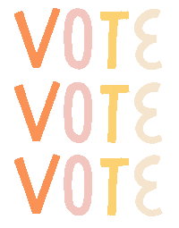 Voting Election 2020 Sticker by Nora Fikse