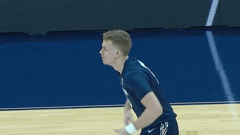 Excited Lets Go GIF by Xavier Men's Basketball