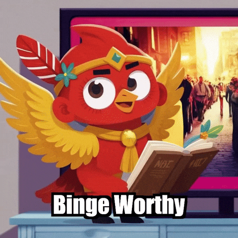 Bingewatching Binge Worthy GIF by The Cardinal Virtue