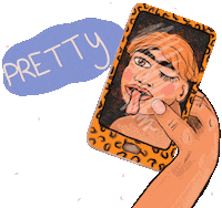 Phone Selfie Sticker