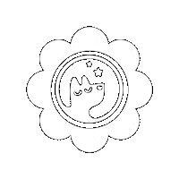 hellomoondog moondog hellomoondog Sticker