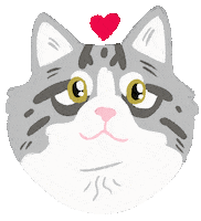 Heart Love Sticker by Sarah Capon