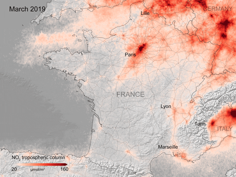 France Italy GIF by European Space Agency - ESA