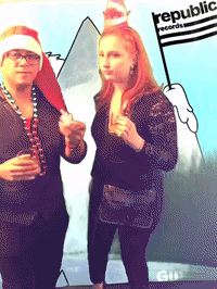 framebeta GIF by Republic Records Holiday Party GIFs
