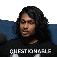 Suspicious Side Eye Sticker by Ashwin Gane