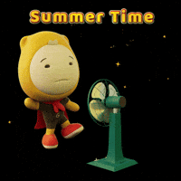 Feeling Hot Summer Time GIF by Gumazing