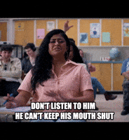 Ignore Ana Gasteyer GIF by Lilly Singh